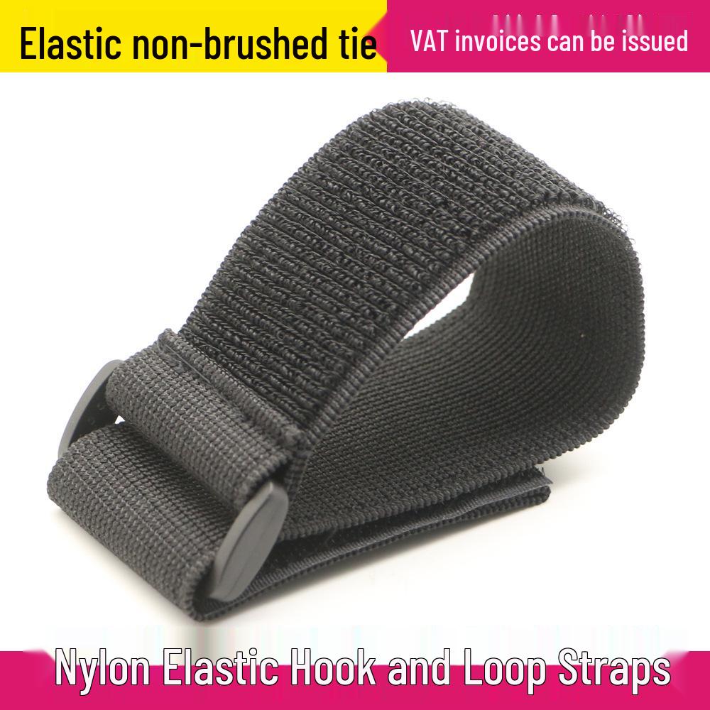 Elastic Nylon Self-Adhesive Hook & Loop Strap for Bandages, Suitcases, and Pallets