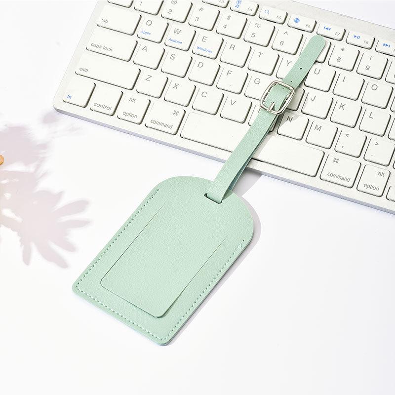 Trending Airplane Boarding Pass Travel Bag Tag – Creative Leather PU Design