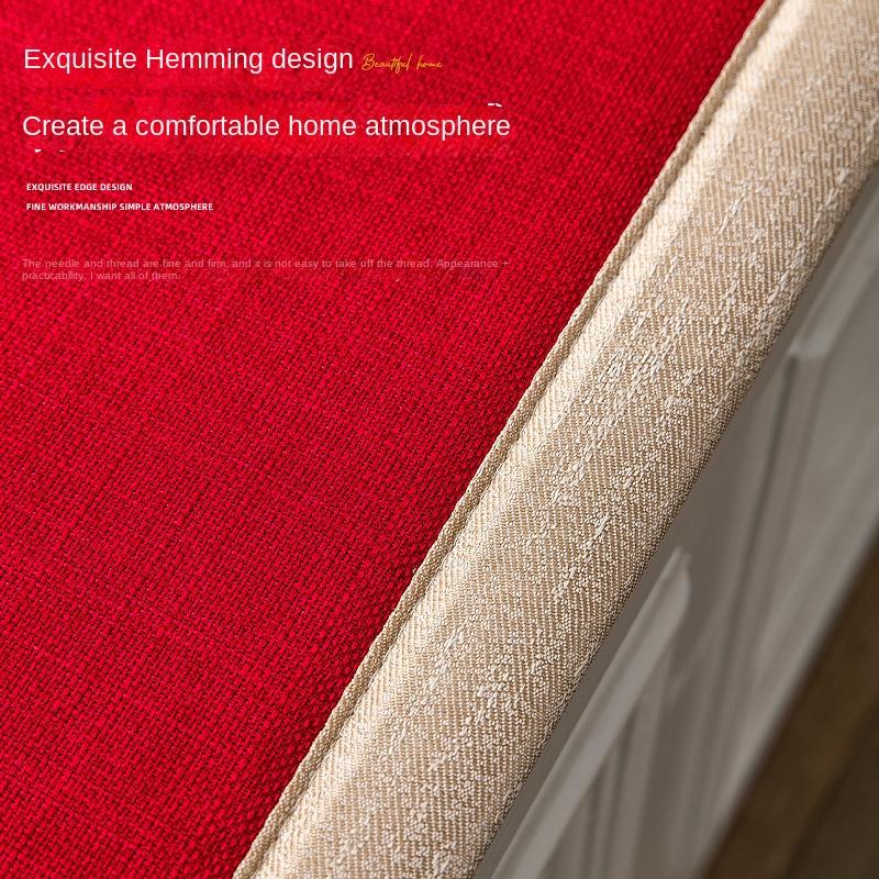 Cotton Linen Window Cushion Sponge Ledge Cushion Four Seasons Universal Thickening Tatami Bedroom Balcony Cushion Bay Window Blanket