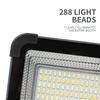 288LED Powerful Camping Lamp-Portable Work Lantern With Hook,Solar Rechargeable Emergency Light for Outdoor Tent Night Market