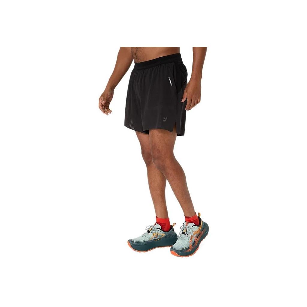 Asics Fujitrail Loose Fit Comfortable Breathable Casual Shorts Men shorts Black 2011D268-001