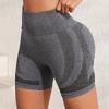 Seamless Gradient High-Waist Butt-Lifting Yoga Shorts for Women - Quick-Dry Fitness & Outdoor Sports