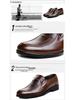 2025 Men's Casual British Leather Slip-On Round Toe Shoes - Korean Style for Spring/Autumn