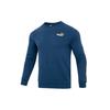 Puma Solid Color Logo Sport Casual Pullover Sweatshirt Men Tops Blue 674346-73