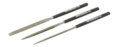 Serie di Strumenti per Modellismo Set Base di Lime Doppia Taglia Fine Strumento per Modelli in Plastica 74104 N.104