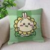 Fashion U-Usagi Cartoon Pillow Anime Pillow Sofa Bed Head Pillow Cover Cushion Cover 45x45 cm Fashion