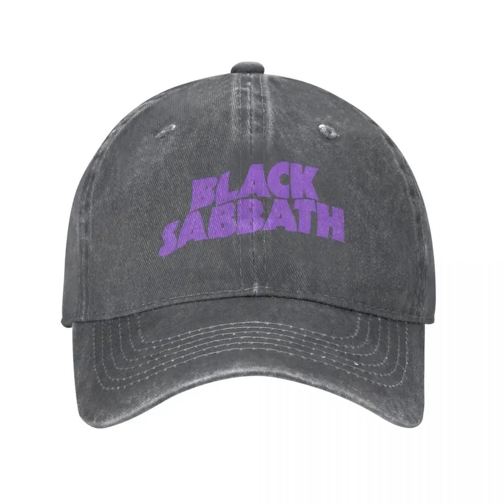 Black Sabbathe Music Baseball Caps Lässige Distressed Washed Rock Kopfbedeckung Unisex Outdoor Workouts Unstrukturierte Soft Caps Hut