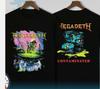 Megadeth Contaminated Tour 1989 Tee Men Cotton Gifl T Shirt Unisex T-Shirt