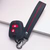 Anti Slip Car Key Protector for Peugeot 107 207 307 407 206 306 406 Citroen C1 C4 C2 C3 with Keychain Anti Scratch Shockproof Key Shell Accessory