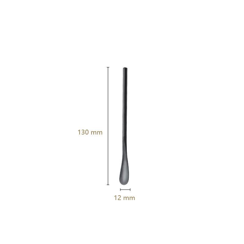 1PC Long Handle Teaspoon 304 Stainless Steel Mixing Spoon Tableware Coffee Tea Spoons Dessert Ice Cream Scoop Bar Tools
