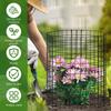 15Pcs Iron Mesh Plants Cages To Keep Animals Out Garden Plants Protection Mesh Flower Pot Covers Rustproof for Indoor Outdoor