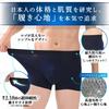 FEELMEN by a Dermatologist and a University of Tokyo Boxer Highly Front 3D [Developed Graduate] 3-Pack Men's Briefs, Breathable, Low-Rise, Closure,