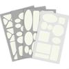 4 Pcs Down Jackets Repair Patches Waterproof Adhesive Fabric Patches for Outdoor Winter Clothing Jackets Sleep Bags