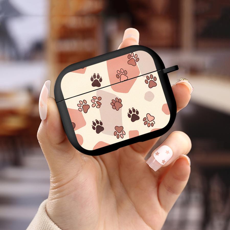 

Cute Puppy Paw Print Earphone Cases Cover Case For Airpods Pro2 Pro 2 3 1 4 Pro3 Airpods Pro