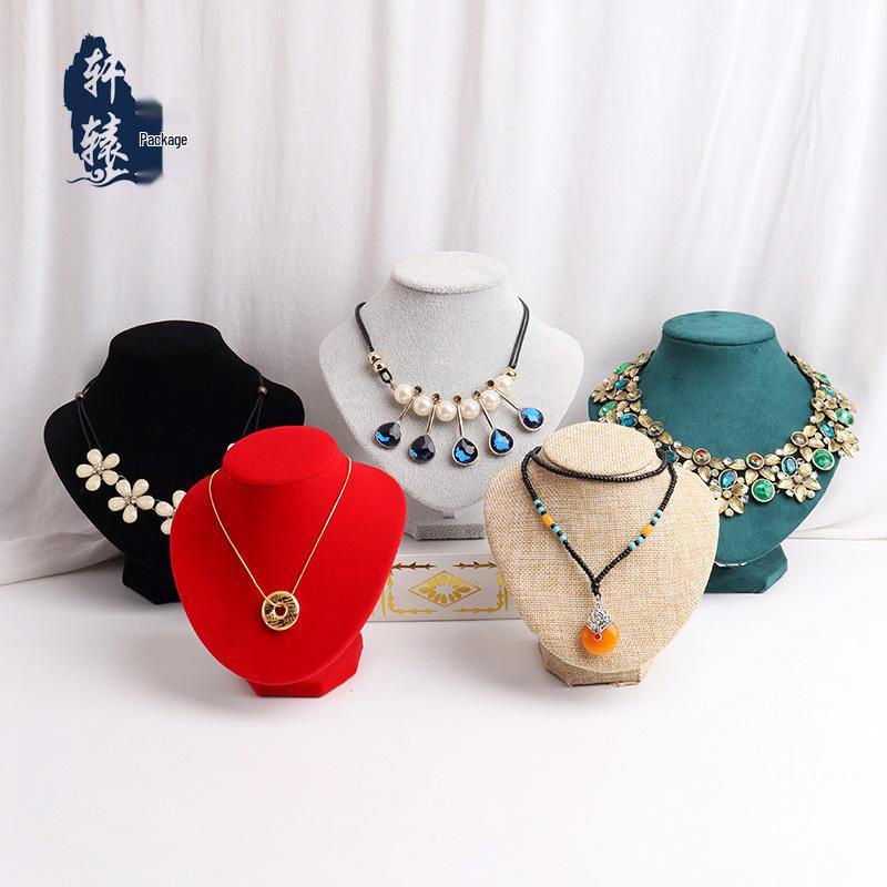 Heart Necklace Jewelry Display Stand for Pendant Exhibits