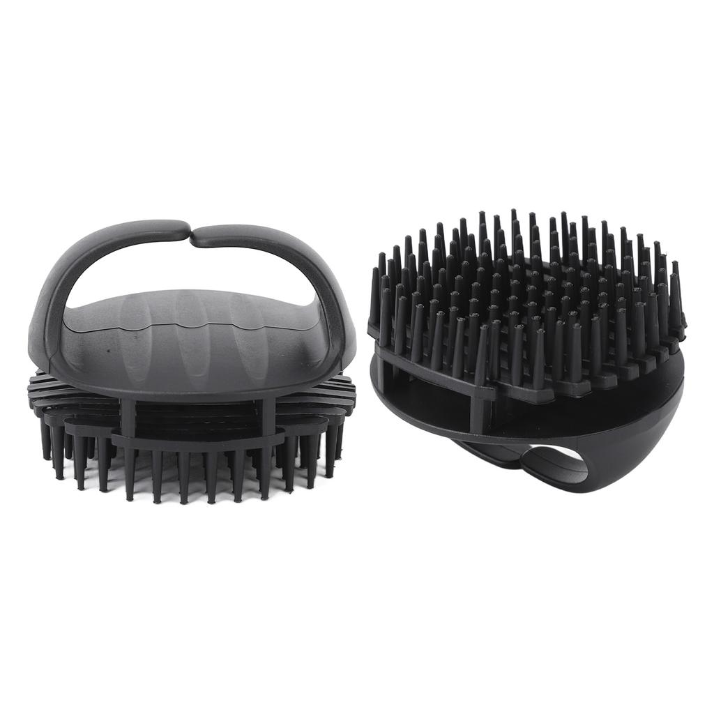 Hair Scalp Massager TPE Soft Bristle Multifunction Shower Scalp Shampoo Scrubber Exfoliator Brush