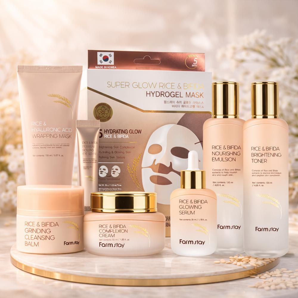 Farmstay 8pcs SET(Toner//Serum/Cream/Serum///) 1EA