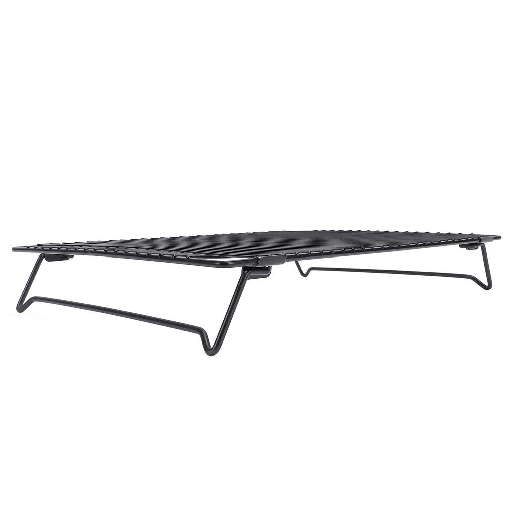 Folding Cooling Rack Carbon Steel Nonstick Quick Cooling Multifunctional Roasting Cooling Folding Rack for Cake Breads