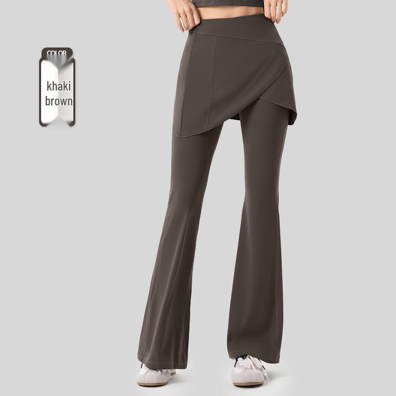 Women s High-Waist Yoga Flare Pants with Butt Lift and Tummy Control M