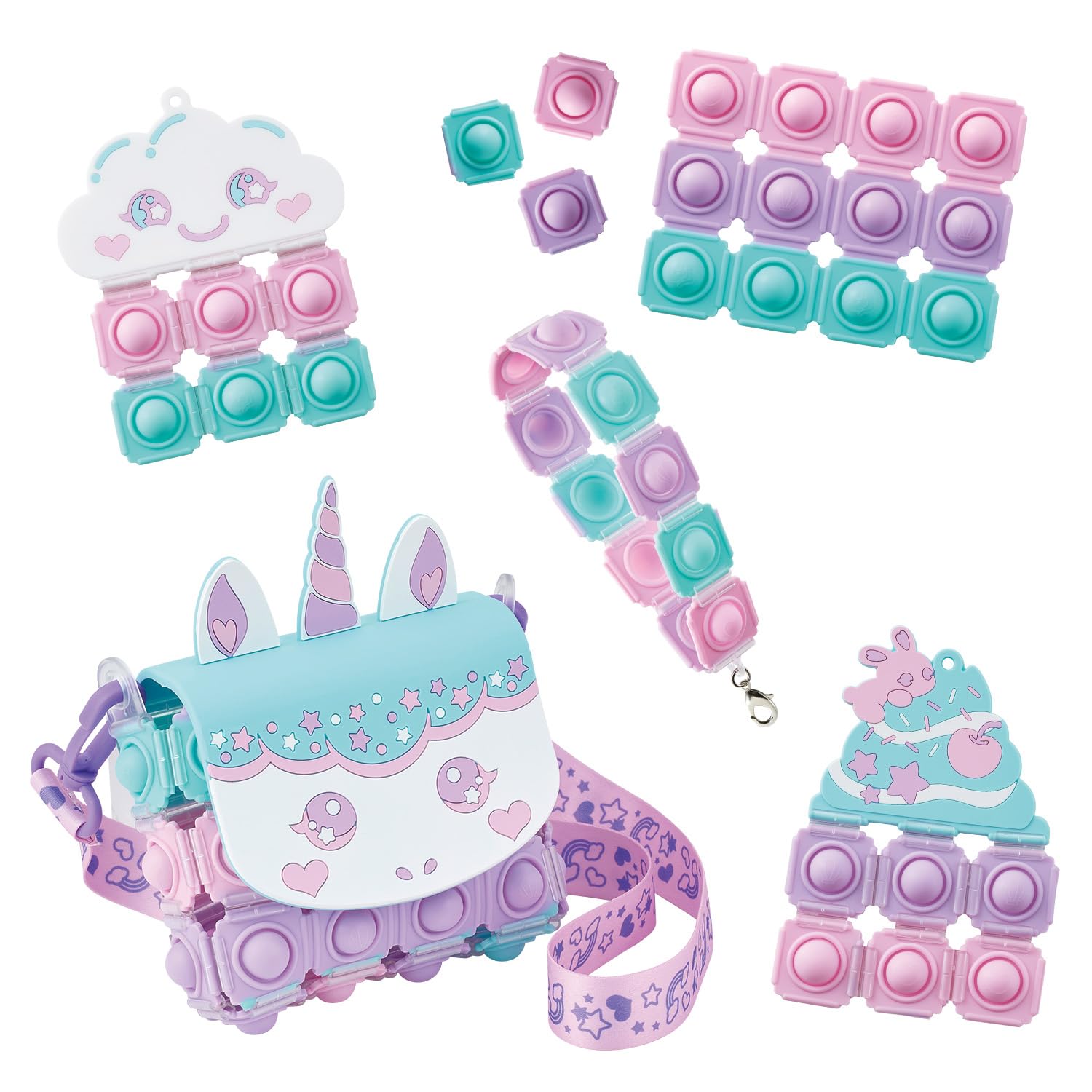 

Push Pop Sweet Unicorn Bag Set For ages 5 and up [BANDAI] Life!!