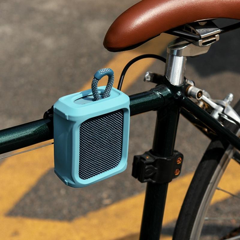 Sweatproof Travelling for Case with Strap for-JBL GO3 Speaker Holder for Protection for Shell Waterproof Carrying Holder