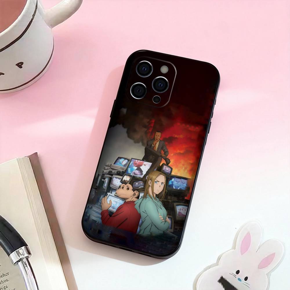 Anime T-The Darwin I-Incident   Phone Case For iPhone 17,16,15,14,13,12,11 Plus,Pro Max,Soft Silicone Black Cover