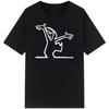 La Linea The Line Osvaldo Cavandoli TV T Shirt Happy Fashion Wotshirts Streetwear Tee Round Neck Casual Tops Camisetas