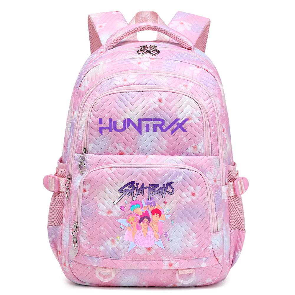KPop Demon Hunter Ryggsekk Huntrix Student Tenåringer Skolesekk Zoey Rumi Mira Saja Gutter Jenter Reise Ryggsekk