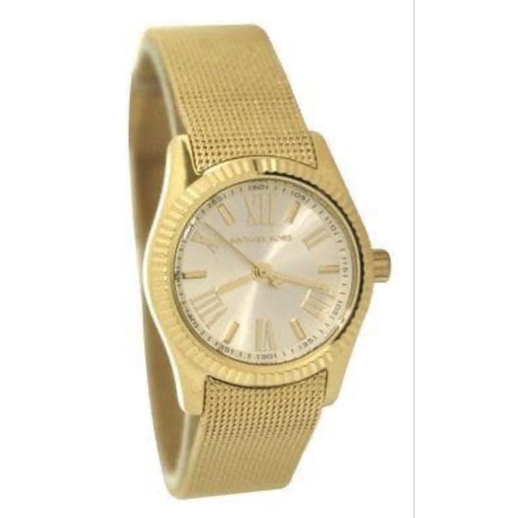 Used Michael Kors MK-3283 Lexin Gold MICHAELKORS