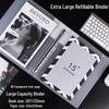 Large Transparent A4 Magazine Cutout Album with Multi-Layer Inserts and Loose-Leaf Storage