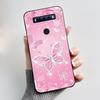 Case For TCL 10SE 10 SE Phone Case Aesthetic Luxury Fashion Butterfly Flowers Black Jelly Soft TPU Silicone Protective Cover