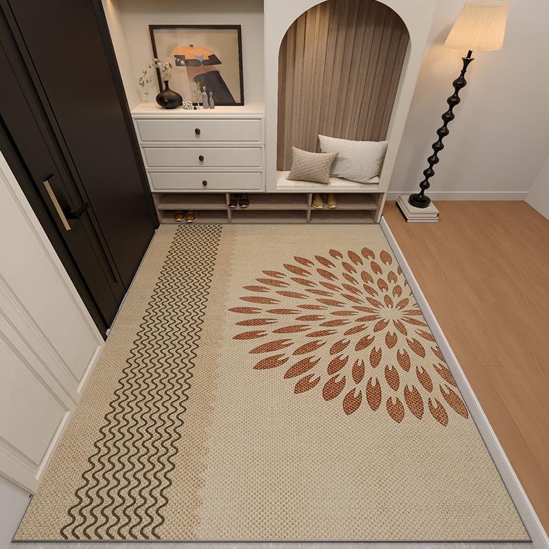 

WTEMPO Entrance Door Floor Mat Entrance Carpet Dirt Resistant and Slip Resistant 120 * 160cm