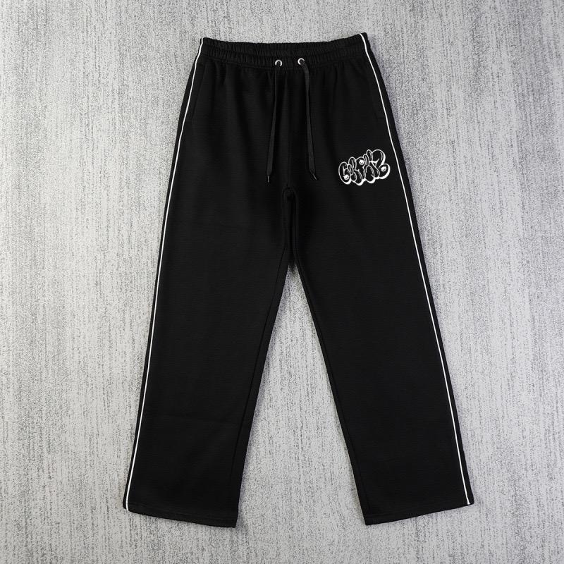 BeatStreet American Sweatpants Cotton Stripe Design Multi-color Drawstring Pants for Men and Women To Wear Hip-hop Street Casual Models.