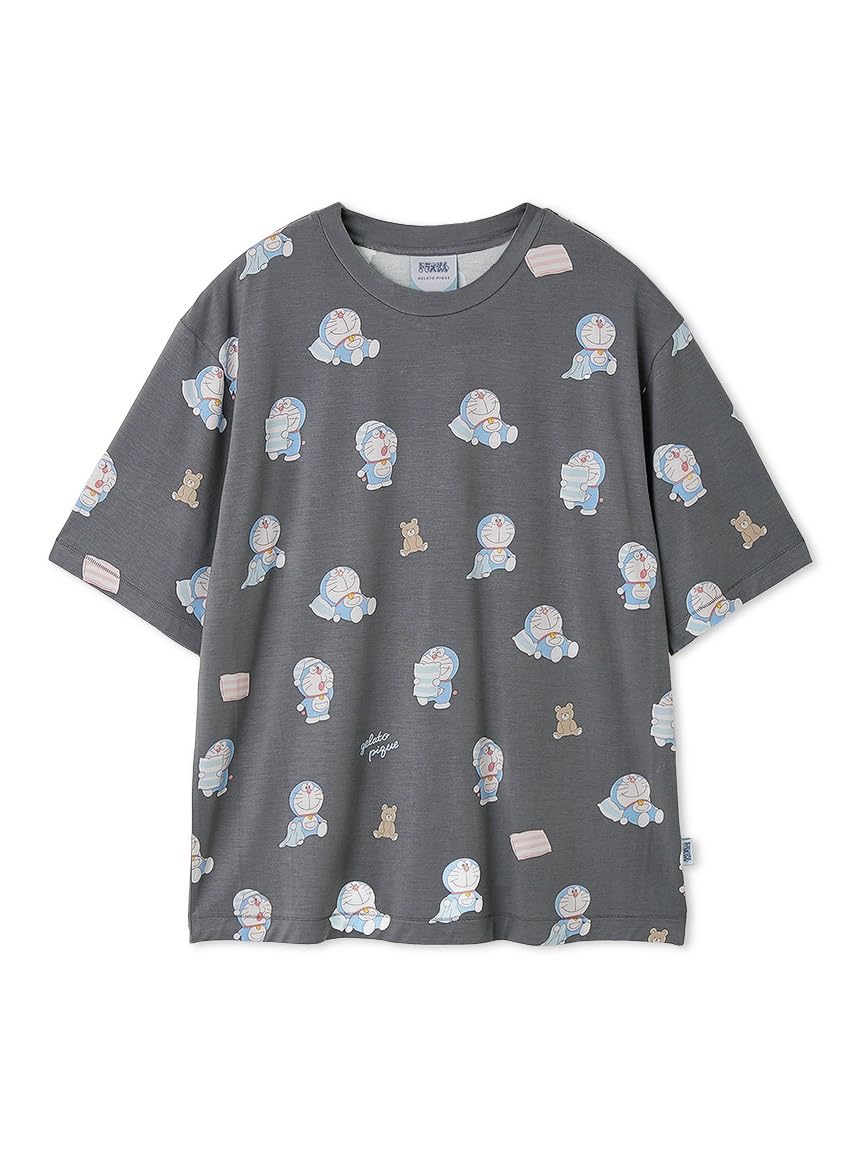 

Gelato Pique Doraemon [Unisex] Good Morning/Good Night T-Shirt PUCT254206 CGRY S-M