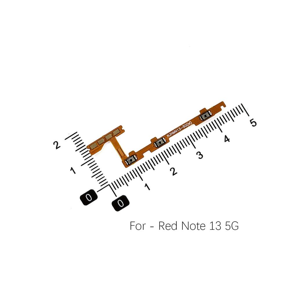 For Redmi Note 13 14 15 13Pro 14Pro 14Pro+ 15Pro Power Button Volume Flex Cable OnOff