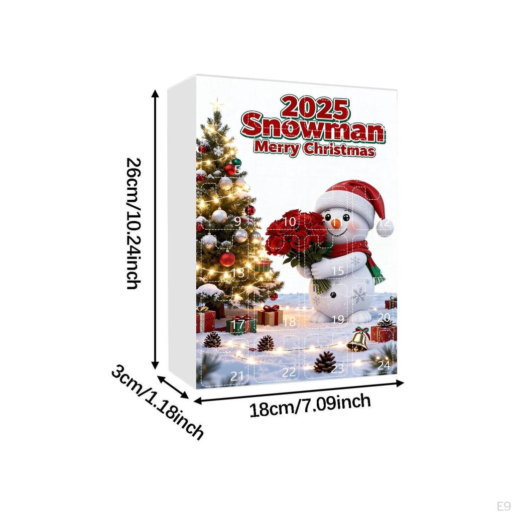 Weihnachts-Adventskalender 24 Tage Countdown