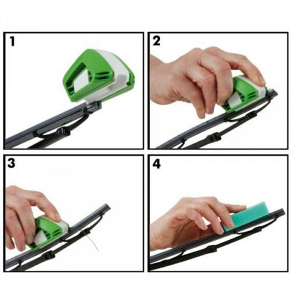 Green Windshield Wiper Trimmer Efficiently RecoverWipers For Clearer Sight Wiper Restorer Wiper