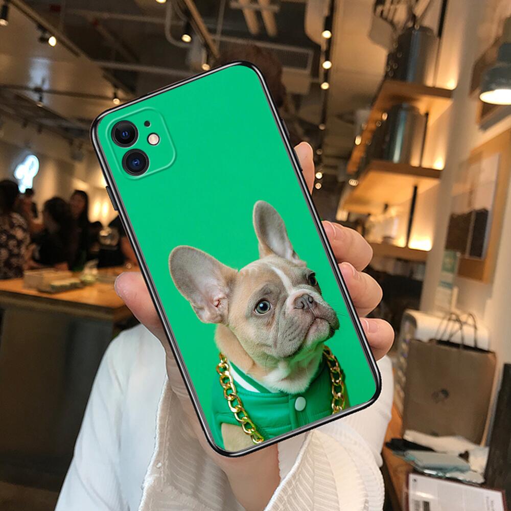 French Bulldog Dog Phone Cases For Iphone 13 Pro Max Case 12 11 Pro Max 8 PLUS 7PLUS 6S XR X XS 6 Mini Se Mobile Cell