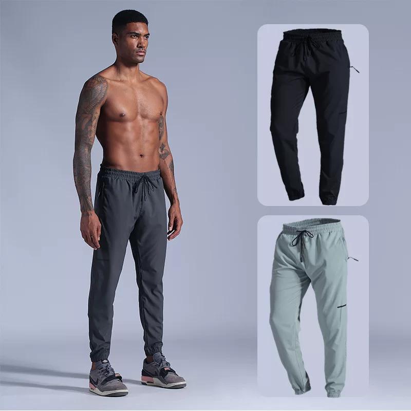 Men Running Pants Soccer Basketball Training Trousers Joggin