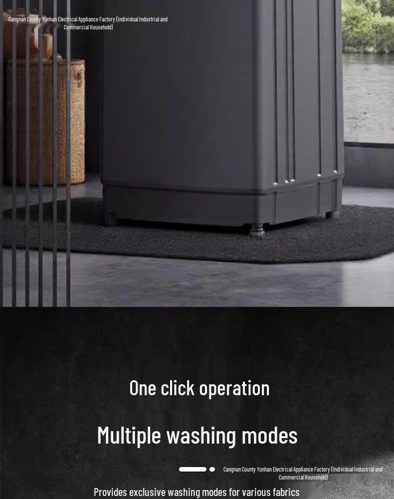 Vollautomatische 13 kg Waschmaschine zur Miete - Ideal für kleine Wohnheime