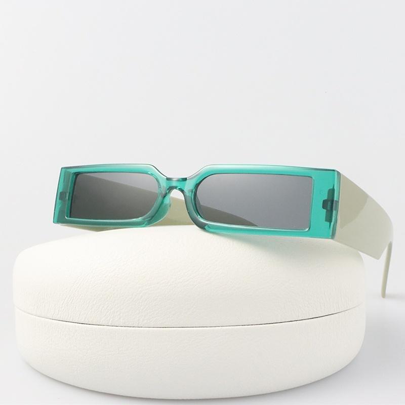 Rectangle Vintage Sunglasses Woman Brand Designer Narrow Frame Sun Glasses Female Fashion Personality Outdoors