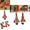 Christmas Bottle Cover With Woolen Scarf And Hat For Festive Wine Presentation
