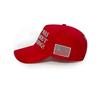 Embroidered Baseball Cap with US Flag Hat