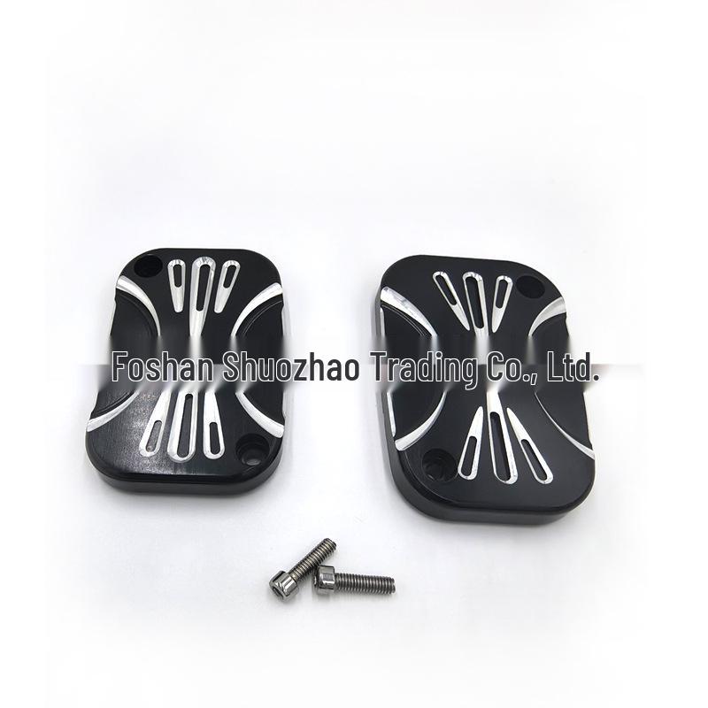 CNC Motorcycle Accessories for Harley Road King: Front Brake & Oil Pump Covers