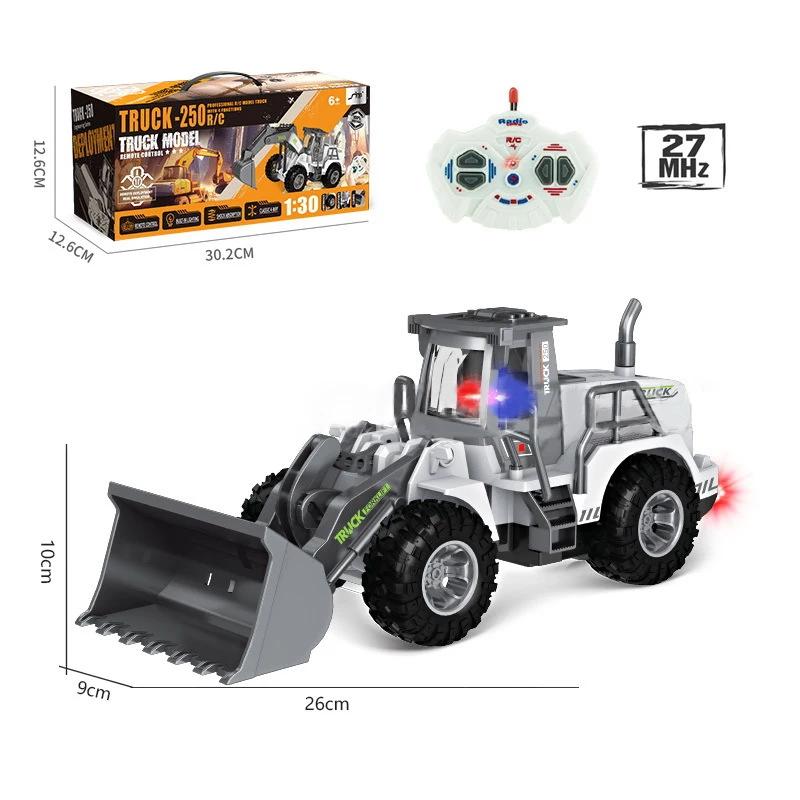 1/30 RC Excavator Engineering Car Remote Control Truck RC Model Car Toys Cars Engineering Eletric Vehicles Bulldozer Truck Model