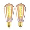 Retro Edison Bulb E27 220V 40W ST64 G80 G95 G125 Ampoule Vintage Edison Bulb Incandescent Lamp Filament Light Bulb Home Decor