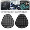 Motorcycle 3D Cushion Pad Motorcycle Cushion Pad with Non-Slip Bandages Fixed Pillow Durable Sunscreen Comfort Gel Seat