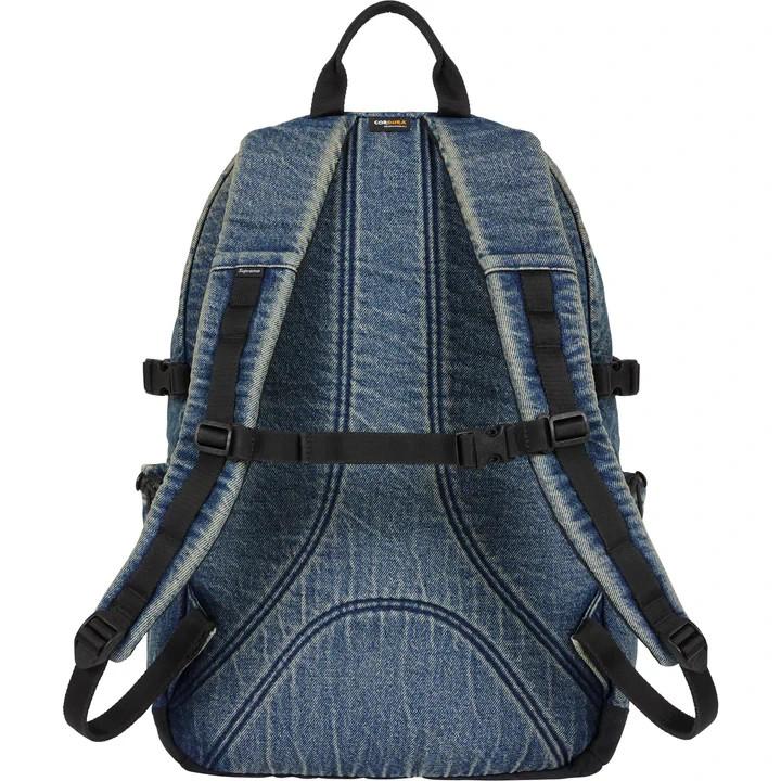 Supreme Denim Backpack Washed Indigo