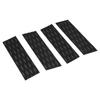 4pcs EVA Surfboard Deck Traction Pads Non Slip Surf Deck Grips Mat for Surf Water Sports