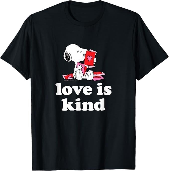 

PeanutsValentinesSnoopy Love Is Kind T-Shirt Unisex T-Shirt XXL